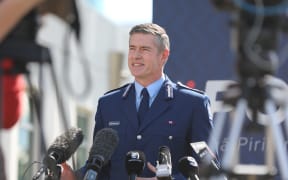 Police Commissioner Andrew Coster speaks to media in Auckland regarding the joint IPCA and OPC report.