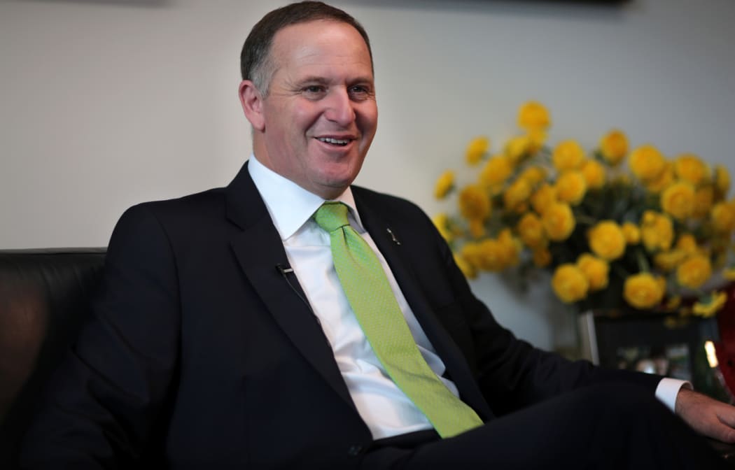 National Party leader John Key.