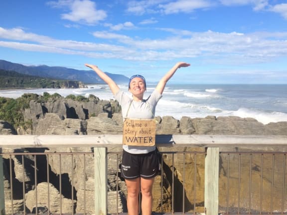 Devi Lockwood at Punakaike