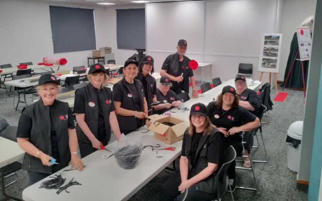 Soala Wilson has been busy organising the making of 10 thousand felt poppies in Palmerston North.