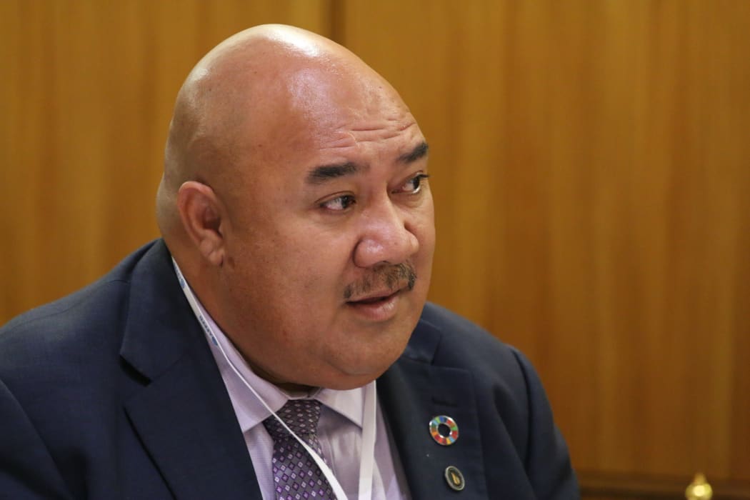 Tonga Minister of Health Dr Saia Piukala.