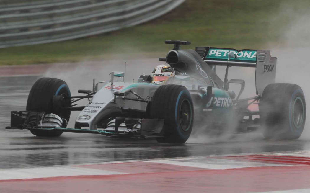 Lewis Hamilton at the US Grand Prix 2015