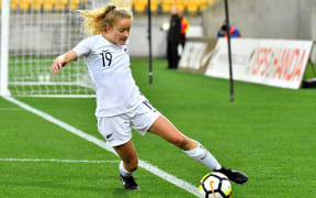 Football Ferns Paige Satchell.