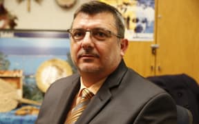 The President of New Caledonia's collegial government, Philippe Germain.