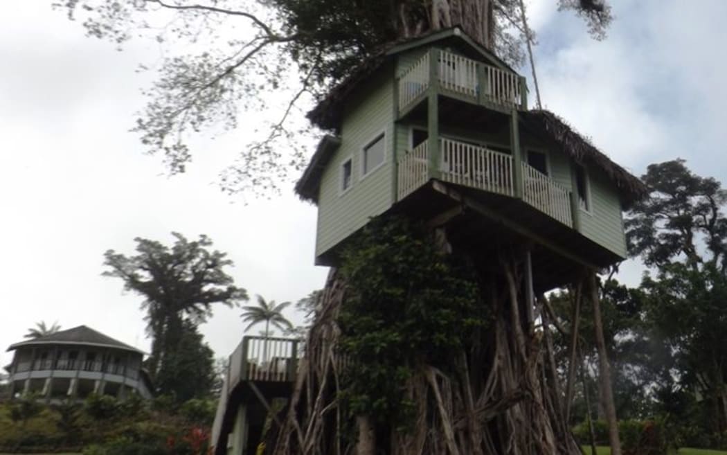 Treehouse at the Lupesina resort.