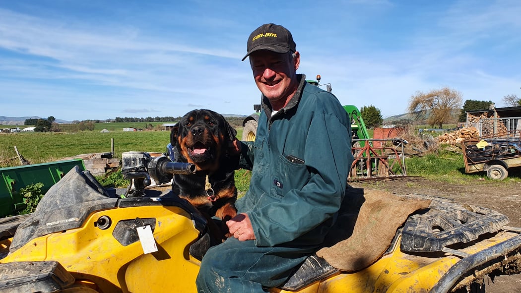 Dairy farmer Jody James