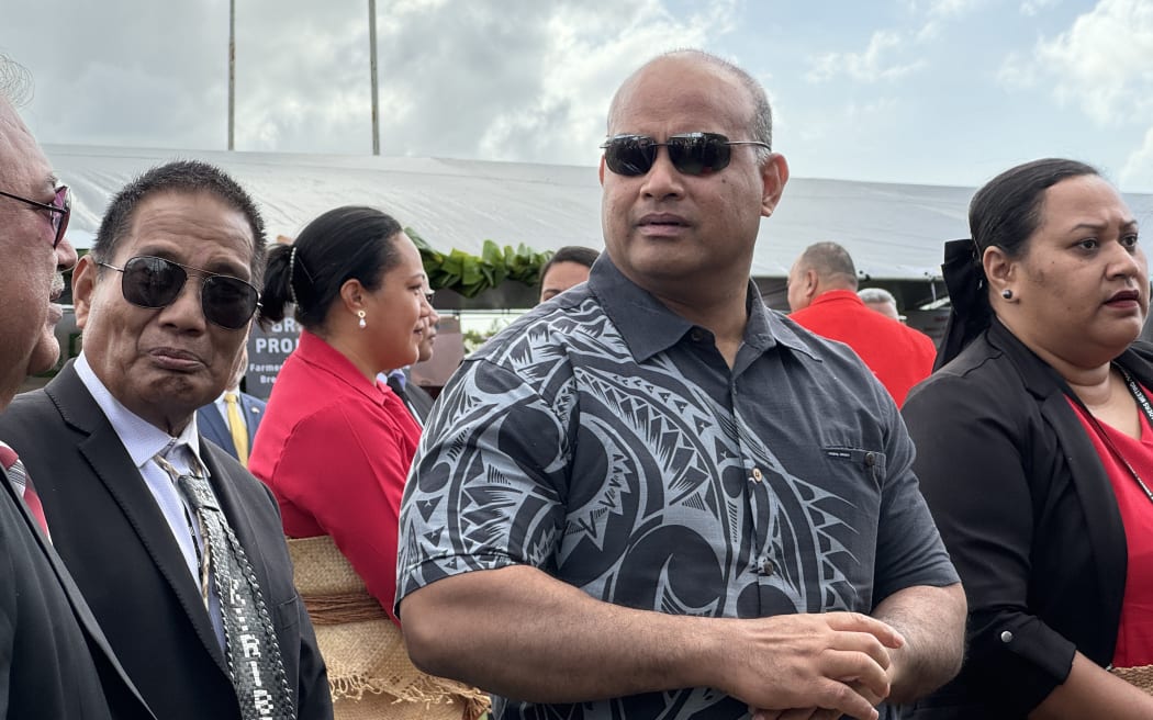 Nauru President David Adeang at the opening of the 53rd Pacific Islands Forum Leaders' Meeting in Nuku'alofa, Tonga. 25 August 2024