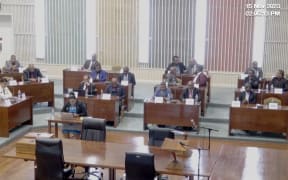 Vanuatu Parliament extraordinary session on Wednesday. 15 November 2023.