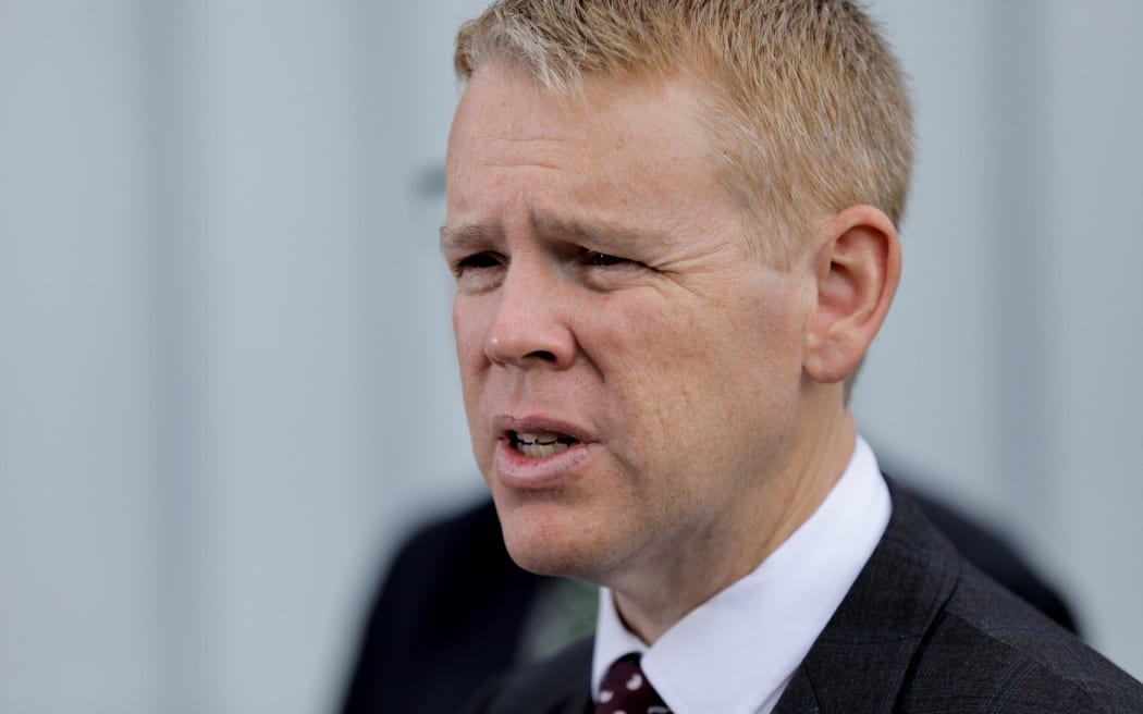 Prime Minister Chris Hipkins announces the government's updated Three Waters strategy.