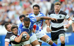Manu Samoa first played the Barbarians in 2015.