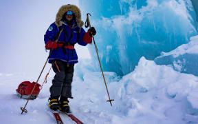 Andrew Bayly on a North Pole expedition in 2016.