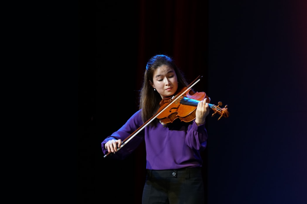 Cecile McNeill at the Wakatipu Music Festival
