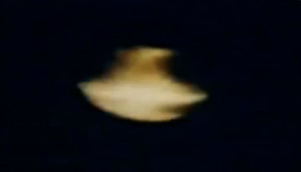An unidentified flying object above Kaikōura, December 1978