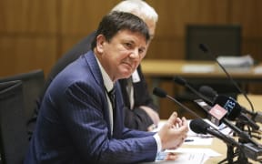 John Edwards, The Privacy Commissioner at the select commitee.