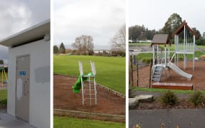Three of the 10 reserve sites identified. From left, Park Road, Turner Road and Wrigley Road reserves.