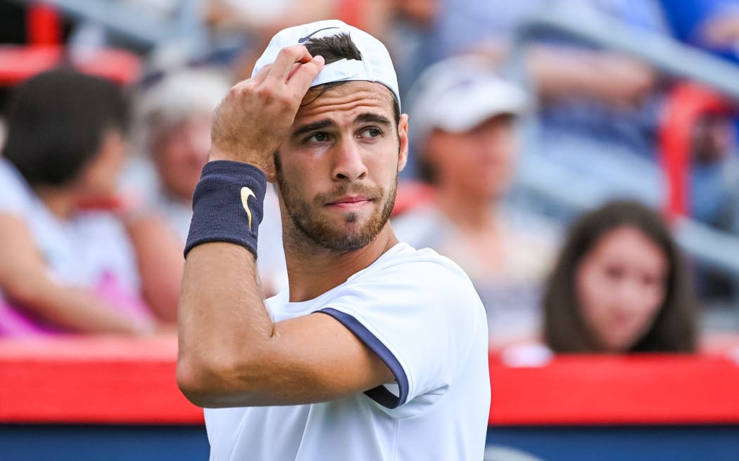 Karen Khachanov of Russia.