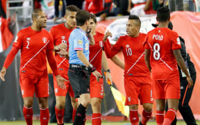 There are question marks over Peru's result against Colombia.