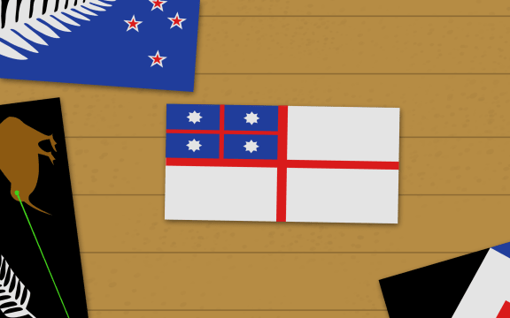 Choosing our first flag in 1834. Animation by Chris Maguren