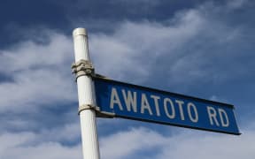 The turnoff to Awatoto in Napier - a suburb known for its mix of industrial odours and odd smells.