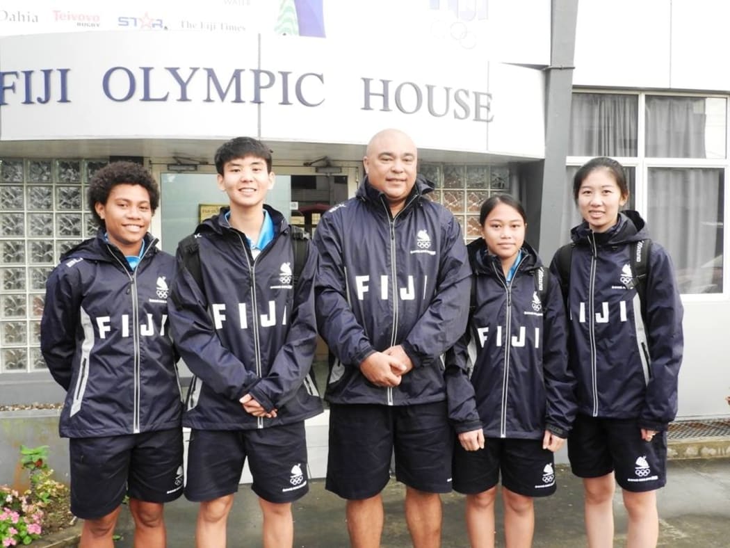 Team Fiji is using the Youth Olympics to test themselves on the world stage.