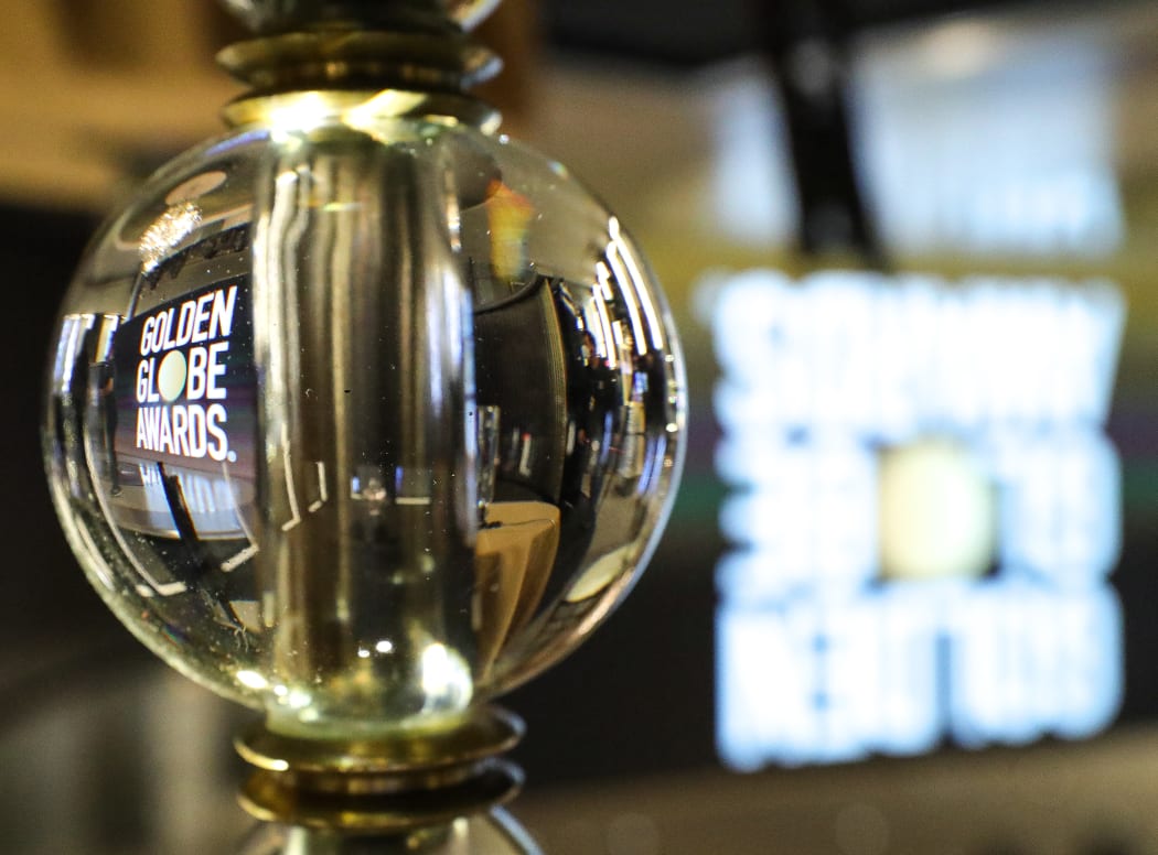 Interior view during the 78th Annual Golden Globes Media Preview at The Rainbow Room on February 26, 2021 in New York, New York.