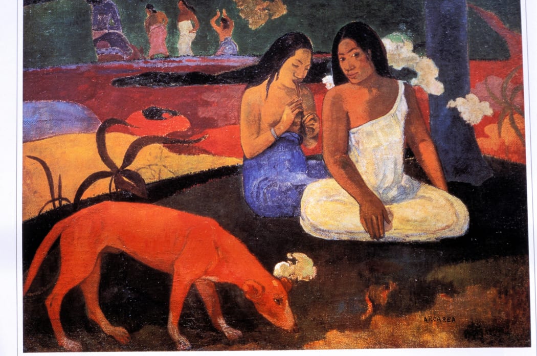 Paul Gauguin painting 'arearea'
