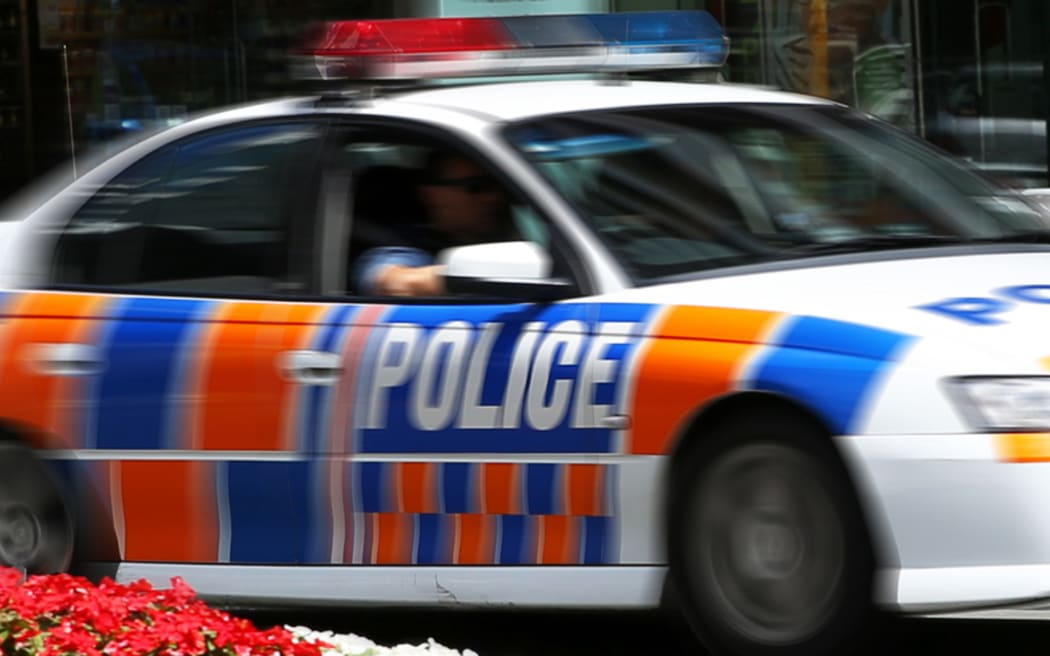 Police car in Wellington