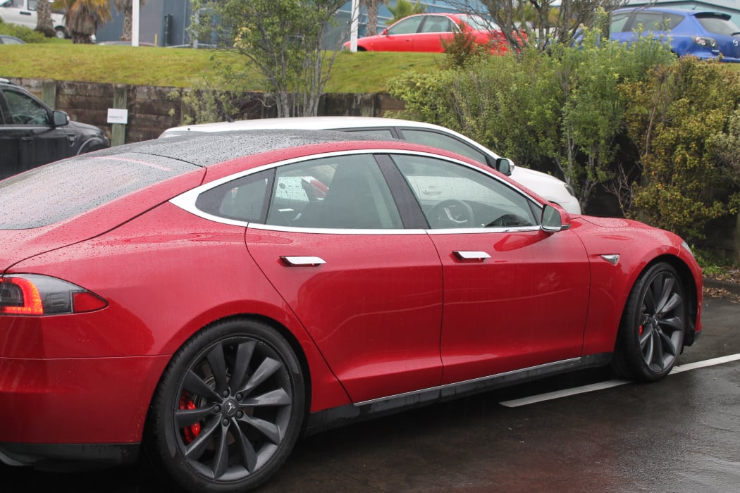 This is an image of Steve West's second Tesla