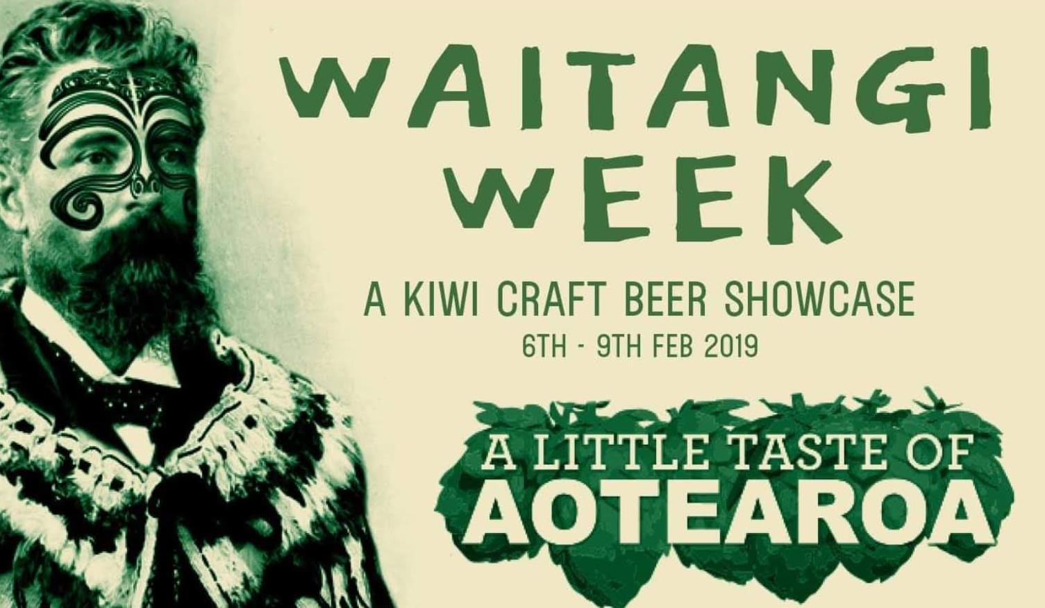 A Melbourne bar, Freddie Wimpoles has been criticised for using an image of a former St Kilda mayor with tā moko drawn on his face to promote a Waitangi Day event.