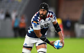 Blues captain Patrick Tuipulotu made his 100th appearance for the franchise.