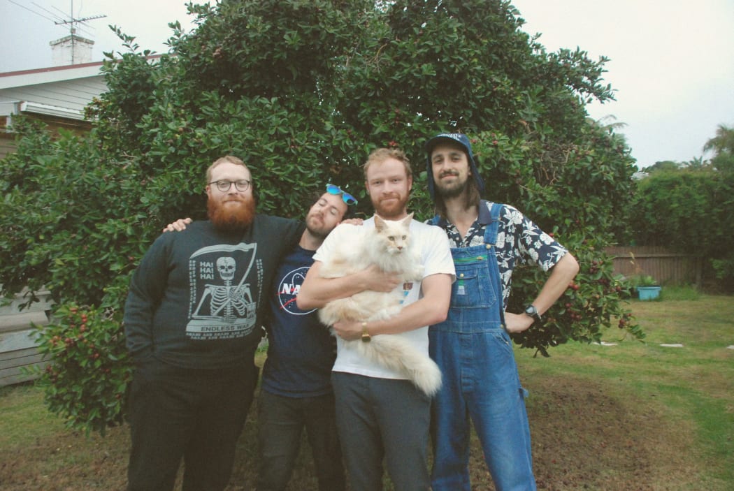 Sere (L-to-R) Zac Arnold, Grant Sheridan, Calum Gunn, Bridge Shoebridge