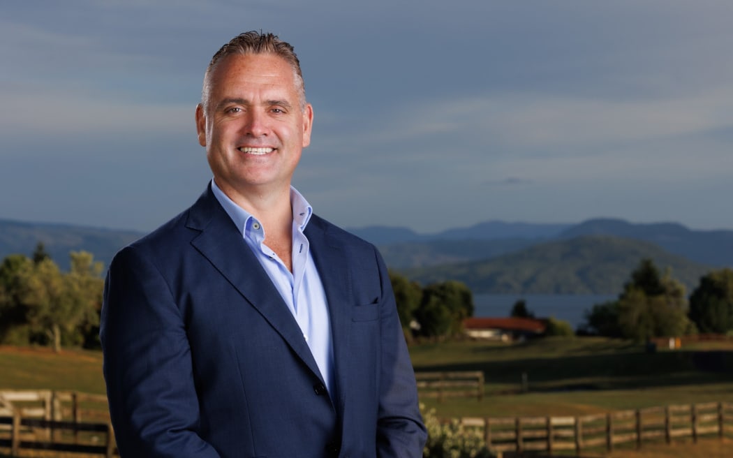Rotorua mayoral candidate Fletcher Tabuteau.
