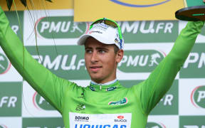 Slovakian cyclist Peter Sagan.