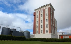 The historic Tui Brewery building in Mangatainoka.