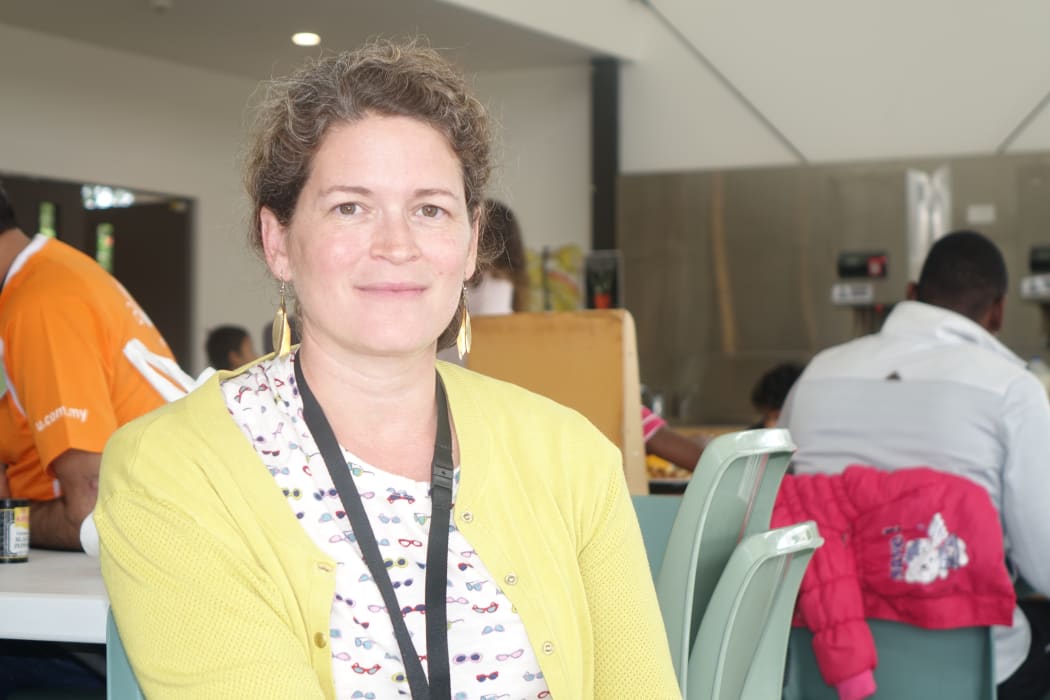 Immigration resettlement manager  Sarah Ward