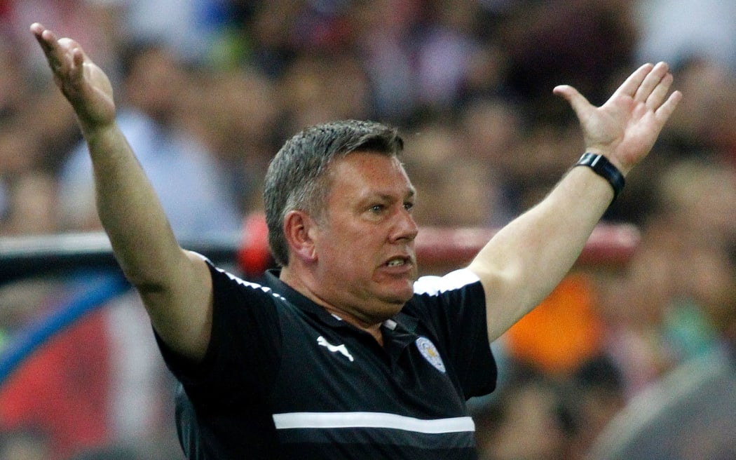 The Leicester manager Craig Shakespeare.