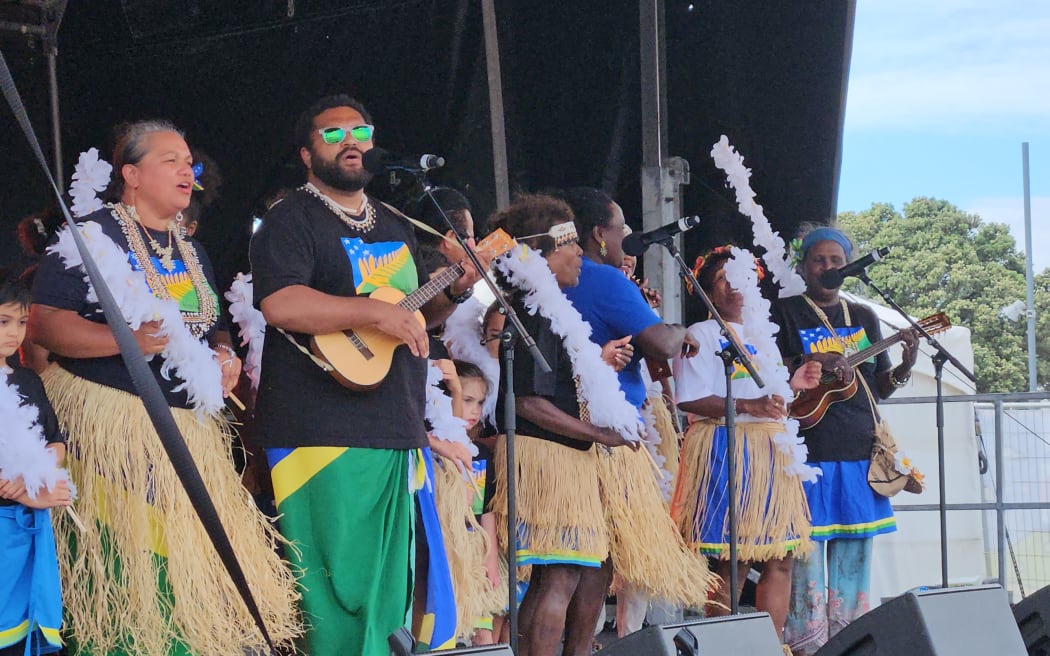 The Solomon Islands community performed with pride at the Wellington Pasifika Festival 2024.