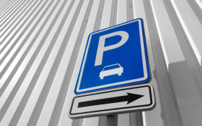 A file photo of a parking sign