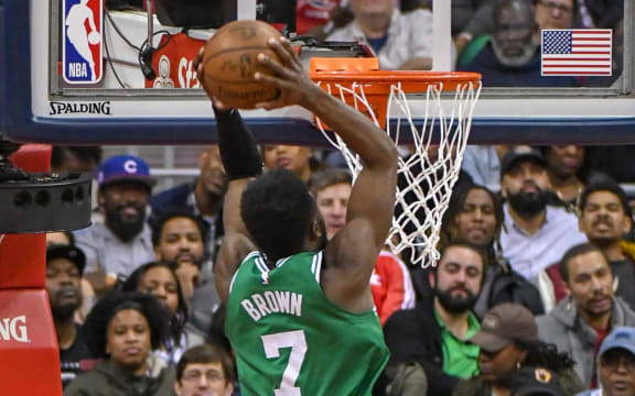Boston Celtics guard Jaylen Brown.