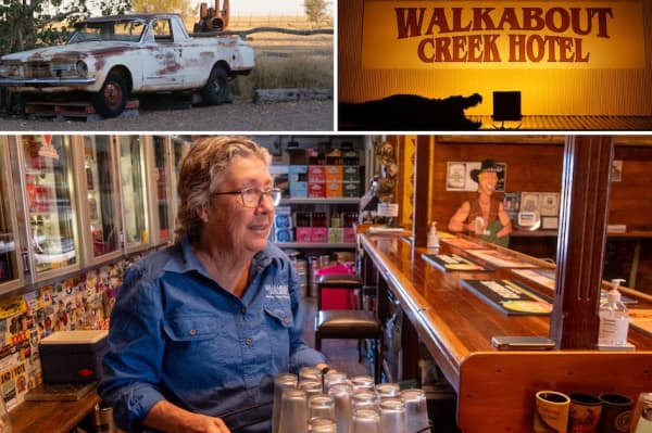 The Walkabout was originally built as The Federal Hotel in 1900.