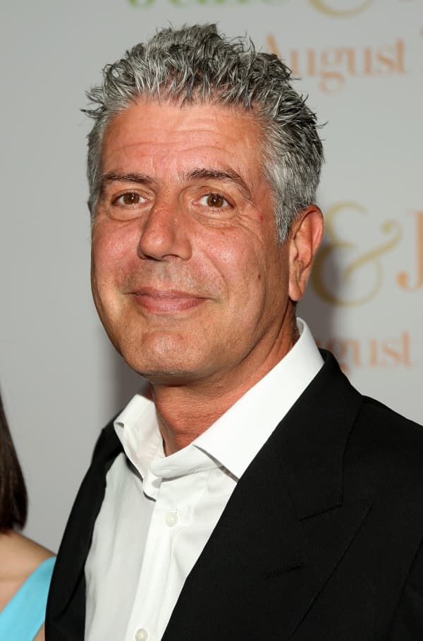 Anthony Bourdain at a movie premiere in 2009