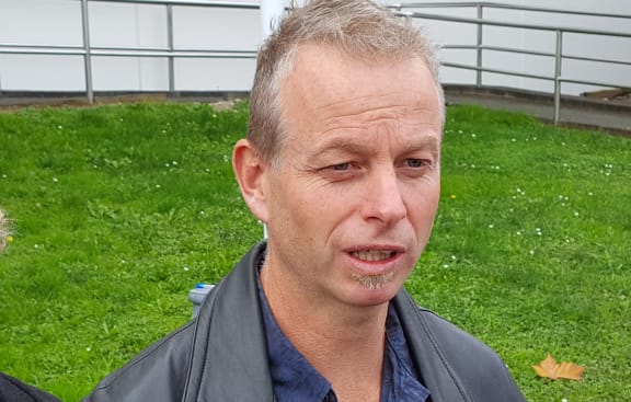 Richard Kudewah, the husband of Samantha Kudeweh, the woman killed by a tiger at Hamilton Zoo in 2015.
