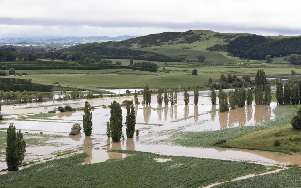 Papamoa Hills flooding