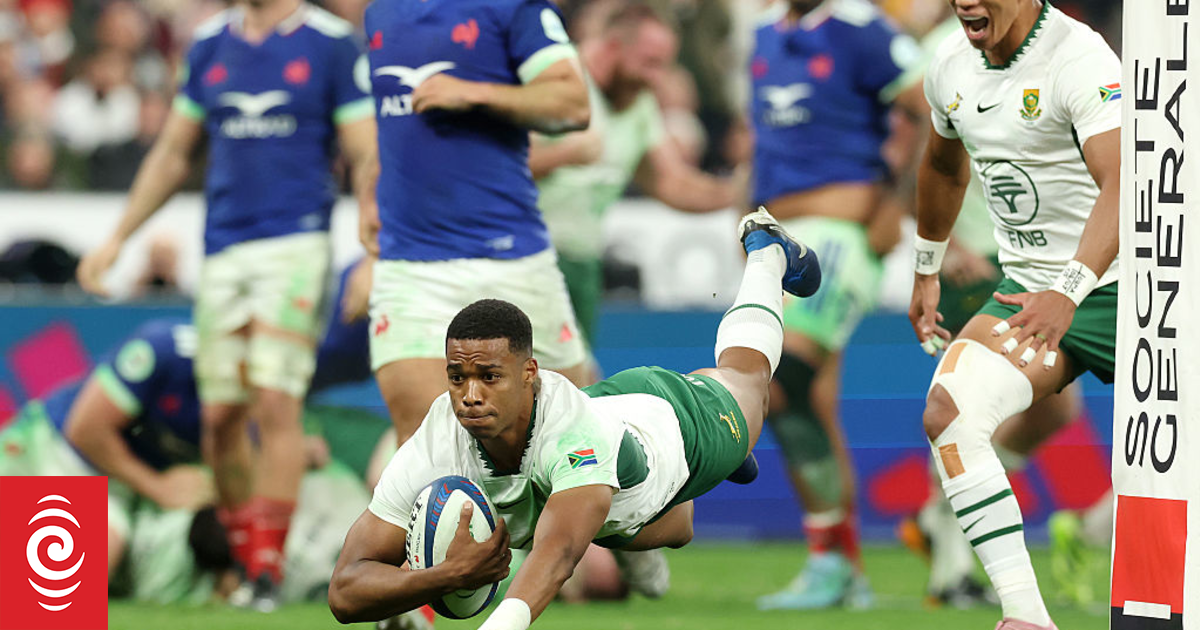 Rugby: Springboks pull off remarkable win over France at Stade de ...
