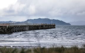 Petone wharf, Wellington.