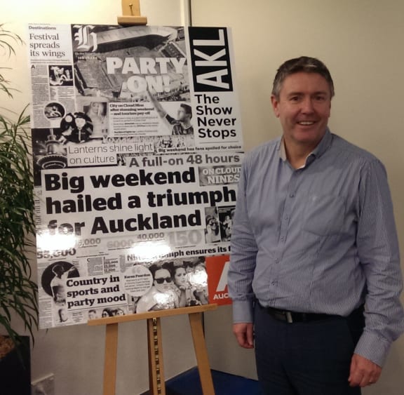 Auckland Tourism Events and Economic Development's chief executive Brett O'Riley.