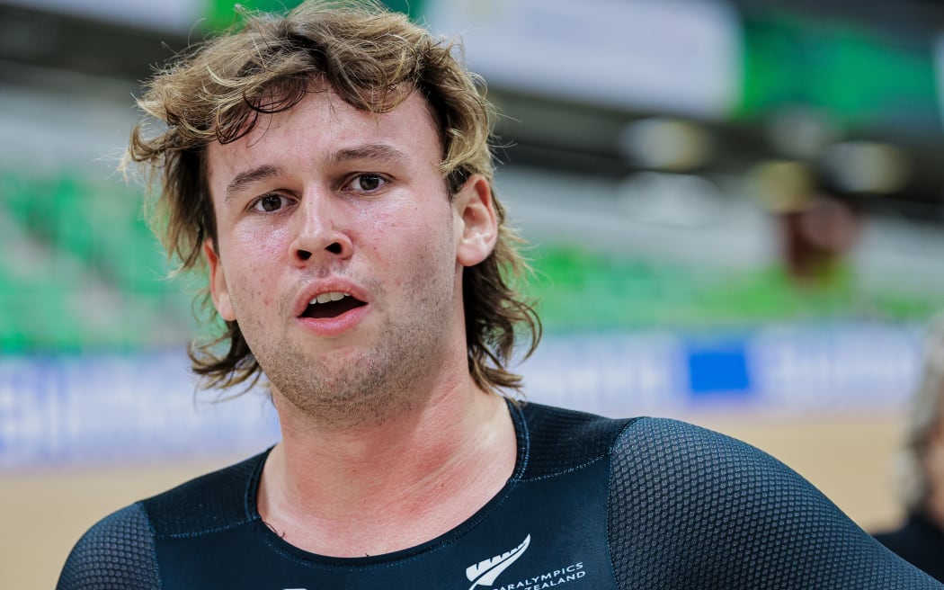 New Zealand para-cyclist Devon Briggs.