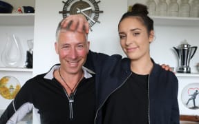 Warren and daughter Olivia