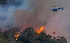 Upper Hutt scrub fire