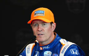 New Zealand motor racing driver Scott Dixon